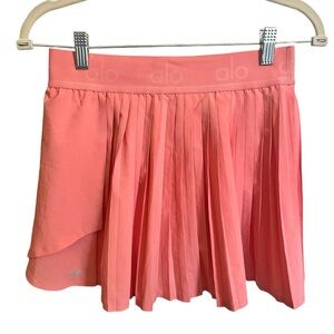 Alo Yoga Pink Aces Tennis Skirt
